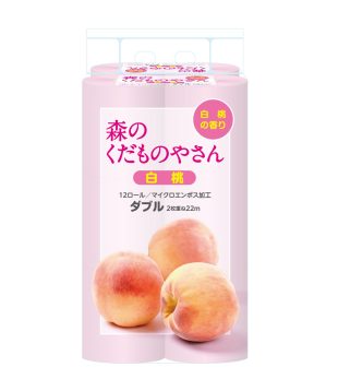 カラー白桃１２ロールダブル